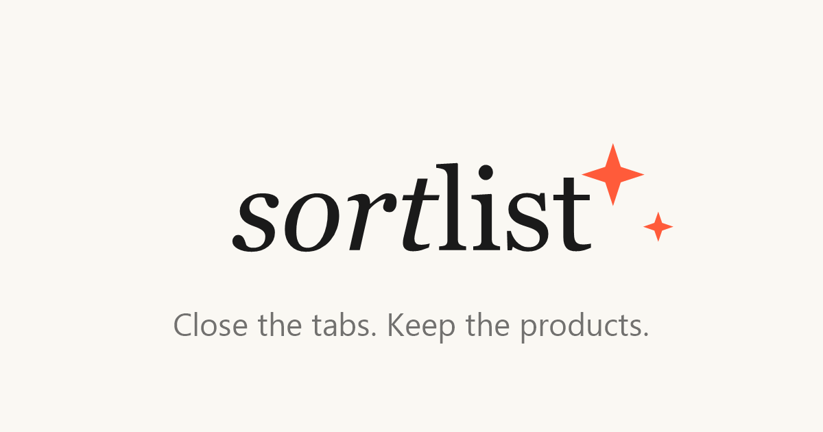 Sortlist screenshot 1